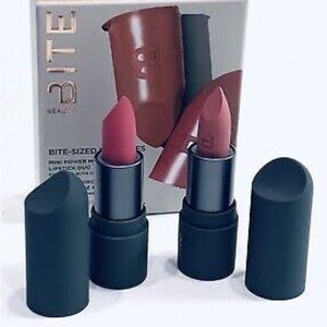 Bite Beauty JUNIPER & SUGAR BUNS  Mini Lipstick Duo -